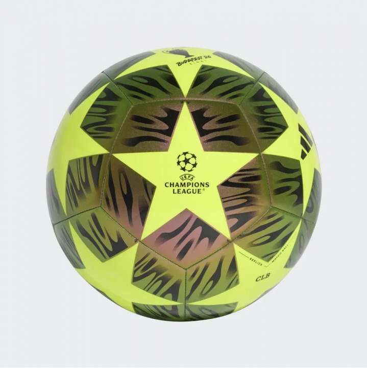 Adidas UEFA Champions League Football Size 5 - Black/Yellow in the group TOYS, KIDS & BABY PRODUCTS / Outdoor toys / Sport & Games at TP E-commerce Nordic AB (D37384)
