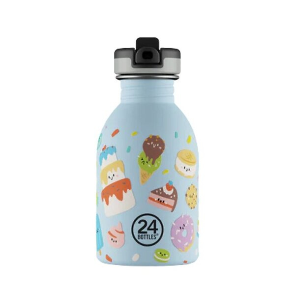 24Bottles Urban Bottle - Sweet Friends - Blå - 250 ml in the group Sport, leisure & Hobby / Outdoor recreation / Thermoses & Water Bottles at TP E-commerce Nordic AB (D37466)