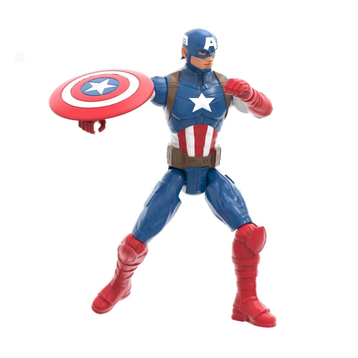 AVENGERS Titan Figure 30 cm V2 - Captain America (G27715X0) in the group TOYS, KIDS & BABY PRODUCTS / Toys / Figures, Miniatures & accessories at TP E-commerce Nordic AB (D37482)