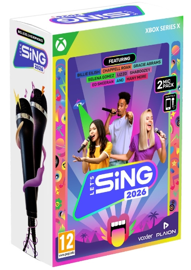 Let\'s Sing 2026 (2-mic) (XSeriesX) in the group HOME ELECTRONICS / Game consoles & Accessories / Xbox Series X / Games at TP E-commerce Nordic AB (D37528)