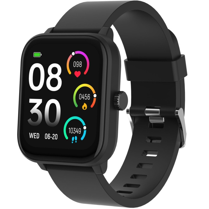 Denver SmartWatch GPS IP68 Hälsokoll SWG-155B Svart in the group Sport, leisure & Hobby / Smartwatch & Activity trackers / Smartwatches at TP E-commerce Nordic AB (D37569)