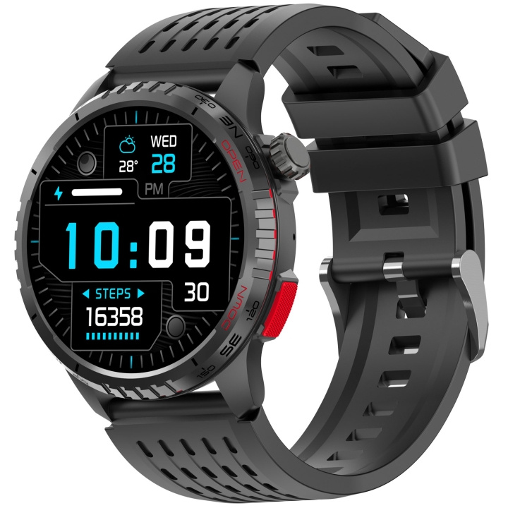 Denver SmartWatch GPS AMOLED Hälsokoll SWG-345B Svart in the group Sport, leisure & Hobby / Smartwatch & Activity trackers / Smartwatches at TP E-commerce Nordic AB (D37571)