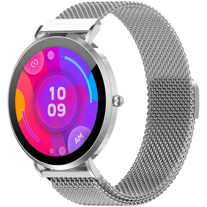 Denver SmartWatch AMOLED Hälsokoll Sport-läge SWC-394S Silver in the group Sport, leisure & Hobby / Smartwatch & Activity trackers / Smartwatches at TP E-commerce Nordic AB (D37572)