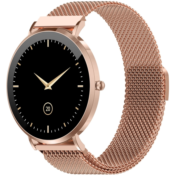 Denver SmartWatch AMOLED Hälsokoll Sport-läge SWC-394S Rosé in the group Sport, leisure & Hobby / Smartwatch & Activity trackers / Smartwatches at TP E-commerce Nordic AB (D37573)