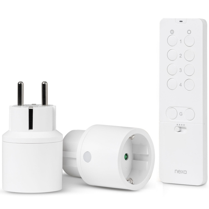 Nexa MYCT-2401 + 2 x WPR01 Smart pack On/Off System Nexa 2 WiFi/433 in the group HOME, HOUSEHOLD & GARDEN / Smart home at TP E-commerce Nordic AB (D37579)