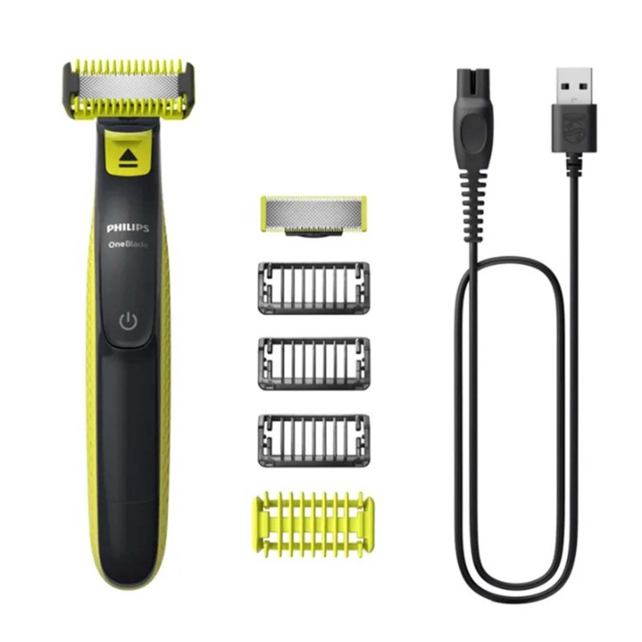 Philips Oneblade Face + Body QP2824/10 in the group BEAUTY & HEALTH / Hair & Styling / Shaving & Trimming / Beard trimmer & Accessories at TP E-commerce Nordic AB (D37590)