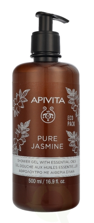Apivita Pure Jasmine Moisturizing Shower Gel 500 ml in the group BEAUTY & HEALTH / Skin care / Body health / Bath & Shower gels at TP E-commerce Nordic AB (D37616)
