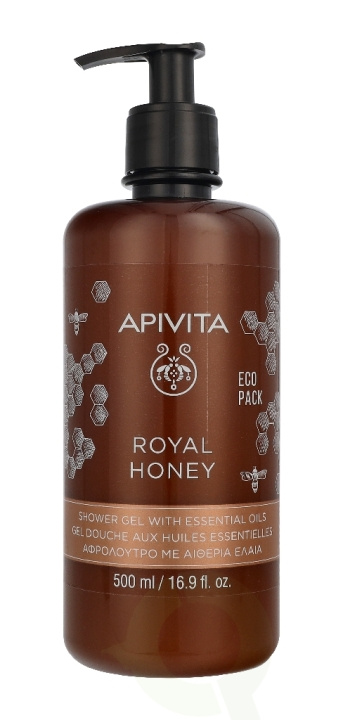 Apivita Royal Honey Creamy Shower Gel 500 ml in the group BEAUTY & HEALTH / Skin care / Body health / Bath & Shower gels at TP E-commerce Nordic AB (D37617)