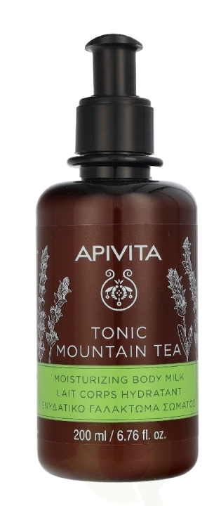 Apivita Tonic Mountain Tea Body Milk 200 ml in the group BEAUTY & HEALTH / Skin care / Body health / Bath & Shower gels at TP E-commerce Nordic AB (D37618)