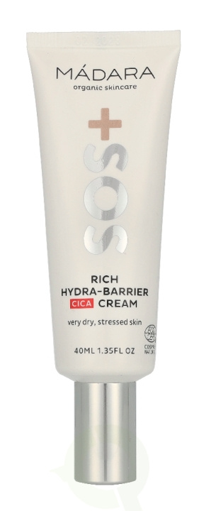 Madara SOS Rich Hydra Barrier Cica Cream 40 ml in the group BEAUTY & HEALTH / Skin care / Face / Day cream at TP E-commerce Nordic AB (D37636)