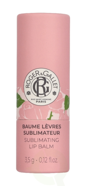 Roger & Gallet Rose Sublimating Lip Balm 3.5 g in the group BEAUTY & HEALTH / Makeup / Lips / Lip balm at TP E-commerce Nordic AB (D37650)