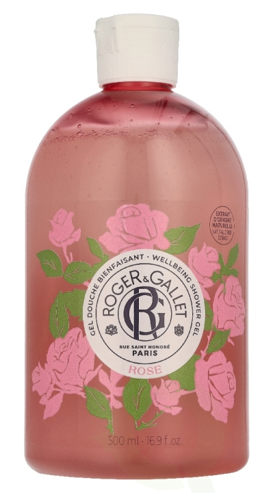 Roger & Gallet Rose Shower Gel 500 ml in the group BEAUTY & HEALTH / Skin care / Body health / Bath & Shower gels at TP E-commerce Nordic AB (D37655)