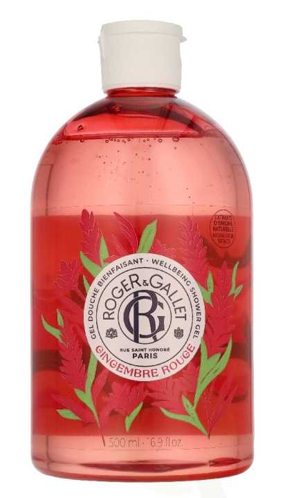 Roger & Gallet Gingembre Rouge Shower Gel 500 ml in the group BEAUTY & HEALTH / Skin care / Body health / Bath & Shower gels at TP E-commerce Nordic AB (D37657)