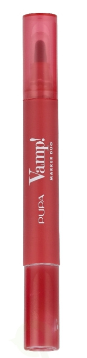 Pupa Milano Pupa Vamp! Marker Duo 4 ml Lip marker 1,4ml / Lip gloss 2,6ml in the group BEAUTY & HEALTH / Makeup / Lips / Lipp gloss at TP E-commerce Nordic AB (D37713)