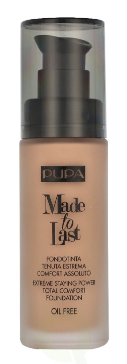 Pupa Milano Pupa Made To Last Total Comfort Foundation SPF10 30 ml #055 Cinnamon Beige in the group BEAUTY & HEALTH / Makeup / Facial makeup / Foundation at TP E-commerce Nordic AB (D37733)