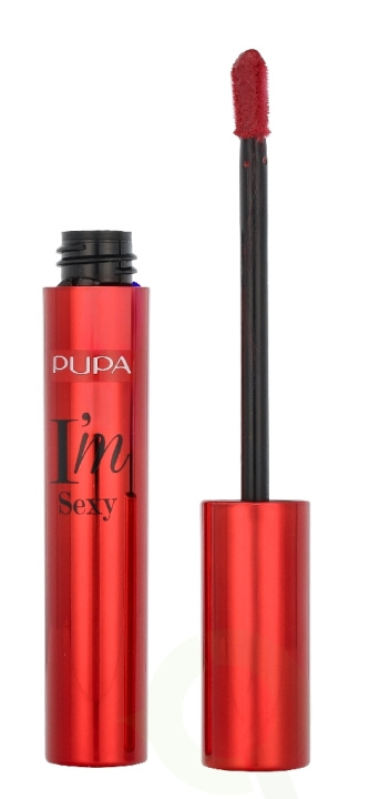Pupa Milano Pupa I\'m Sexy Liquid Lip Colour 2.7 ml #006 Strawberry Red in the group BEAUTY & HEALTH / Makeup / Lips / Lipstick at TP E-commerce Nordic AB (D37735)