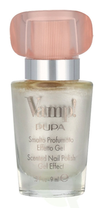 Pupa Milano Pupa Vamp! Scented Nail Polish Gel Effect 9 ml #125 White Snow in the group BEAUTY & HEALTH / Manicure / Pedicure / Nail polish at TP E-commerce Nordic AB (D37749)