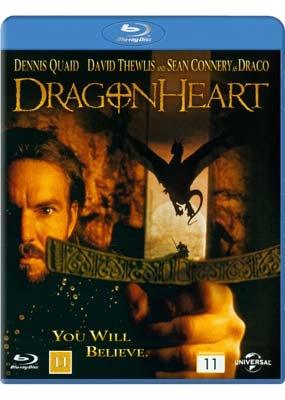 DRAGONHEART Blu Ray (OneToWatch Cult classic movie) in the group HOME ELECTRONICS / Audio & Picture / TV & Accessories / Movies / Blu-ray at TP E-commerce Nordic AB (D37804)