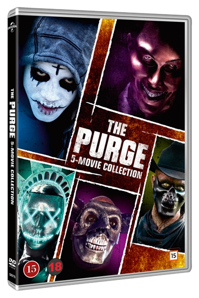 The Purge 1-5 BOX Set (DVD) in the group HOME ELECTRONICS / Audio & Picture / TV & Accessories / Movies / DVD at TP E-commerce Nordic AB (D37812)