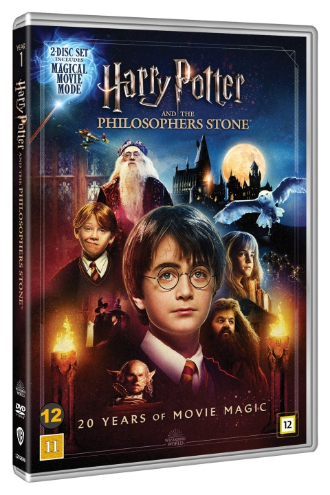 Harry Potter And The Philosophers Stone (DVD) in the group HOME ELECTRONICS / Audio & Picture / TV & Accessories / Movies / DVD at TP E-commerce Nordic AB (D37858)