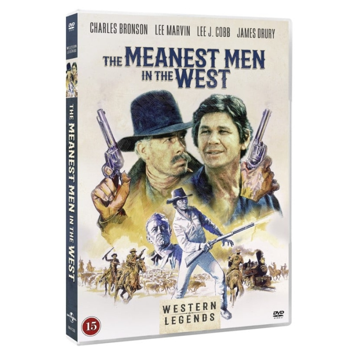 The Meanest Men In The West (Charles Bronson and Lee Marvin) (DVD) in the group HOME ELECTRONICS / Audio & Picture / TV & Accessories / Movies / DVD at TP E-commerce Nordic AB (D37880)