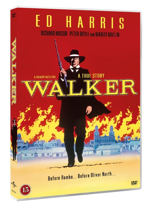 Walker - The amazing story of a real life American soldier of fortune (Ed Harris) (DVD) in the group HOME ELECTRONICS / Audio & Picture / TV & Accessories / Movies / DVD at TP E-commerce Nordic AB (D37881)