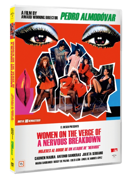 Women On The Verge Of A Nervous Breakdown - (Pedro Almodóvar Movie) (DVD) in the group HOME ELECTRONICS / Audio & Picture / TV & Accessories / Movies / DVD at TP E-commerce Nordic AB (D37897)