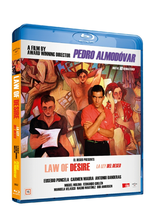 Law Of Desire - A Pedro Almodovar masterpiece movie (Blu-ray) in the group HOME ELECTRONICS / Audio & Picture / TV & Accessories / Movies / Blu-ray at TP E-commerce Nordic AB (D37900)