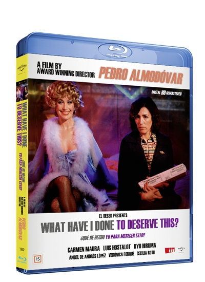 What Have I Done To Deserve This (Pedro Almodóvar Movie) (Blu-ray) in the group HOME ELECTRONICS / Audio & Picture / TV & Accessories / Movies / Blu-ray at TP E-commerce Nordic AB (D37912)