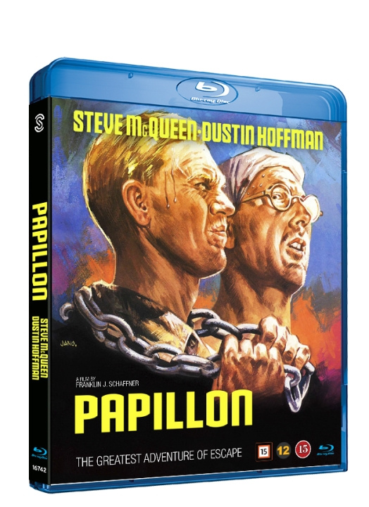 Papillion (Steve Mcqueen and Dustin Hoffman) (Blu-ray) in the group HOME ELECTRONICS / Audio & Picture / TV & Accessories / Movies / Blu-ray at TP E-commerce Nordic AB (D37942)