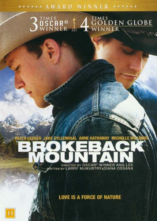 BROKEBACK MOUNTAIN - Heath Ledger Classic movie (DVD) in the group HOME ELECTRONICS / Audio & Picture / TV & Accessories / Movies / DVD at TP E-commerce Nordic AB (D37944)