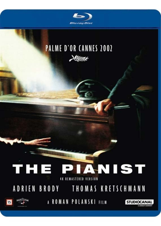 THE PIANIST BLU RAY in the group HOME ELECTRONICS / Audio & Picture / TV & Accessories / Movies / Blu-ray at TP E-commerce Nordic AB (D37949)