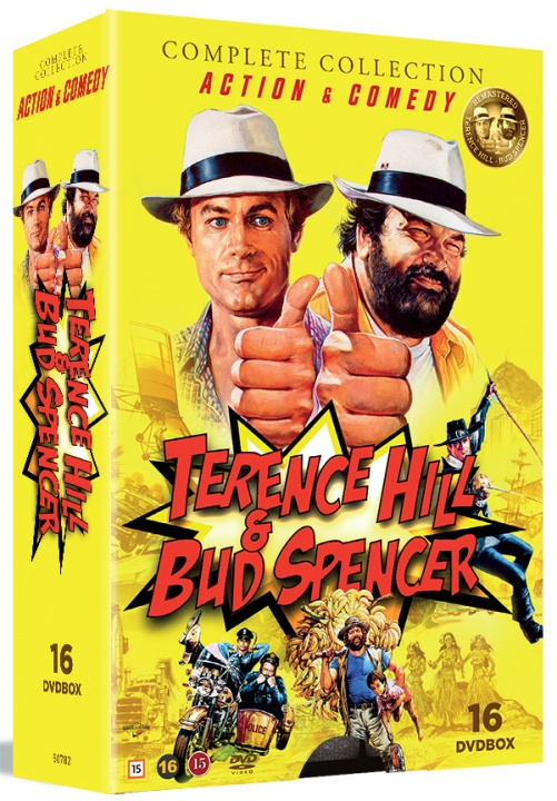 BUD SPENCER & TERENCE HILL COLLECTION BOX - 16 DVD in the group HOME ELECTRONICS / Audio & Picture / TV & Accessories / Movies / DVD at TP E-commerce Nordic AB (D37958)