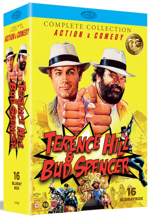 BUD SPENCER & TERENCE HILL - THE CLASSIC COLLECTION - 16 Blu Ray Discs in the group HOME ELECTRONICS / Audio & Picture / TV & Accessories / Movies / Blu-ray at TP E-commerce Nordic AB (D37959)