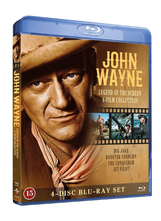 John Wayne Limited Run Gift Box (4 Blu-Ray Box) in the group HOME ELECTRONICS / Audio & Picture / TV & Accessories / Movies / Blu-ray at TP E-commerce Nordic AB (D37998)