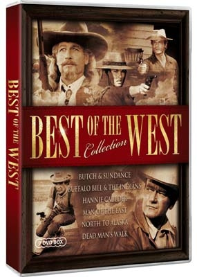 Best of the West (7-disc) - DVD - John Wayne, Terence Hill, Tom Berenger, Paul Newman and many more in the group HOME ELECTRONICS / Audio & Picture / TV & Accessories / Movies / DVD at TP E-commerce Nordic AB (D38028)