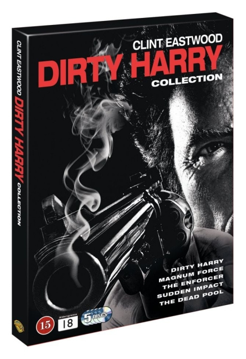 Dirty Harry Collection (5-disc) - DVD in the group HOME ELECTRONICS / Audio & Picture / TV & Accessories / Movies / DVD at TP E-commerce Nordic AB (D38059)