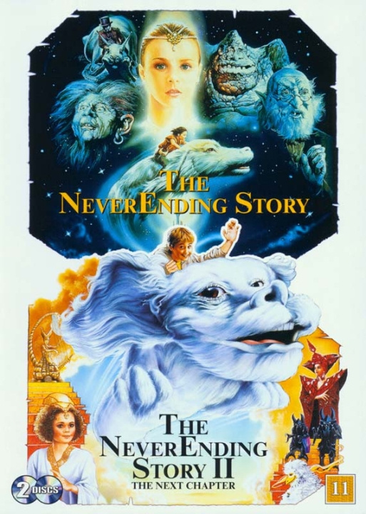 NeverEnding Story 1 & 2 - DVD in the group HOME ELECTRONICS / Audio & Picture / TV & Accessories / Movies / DVD at TP E-commerce Nordic AB (D38097)