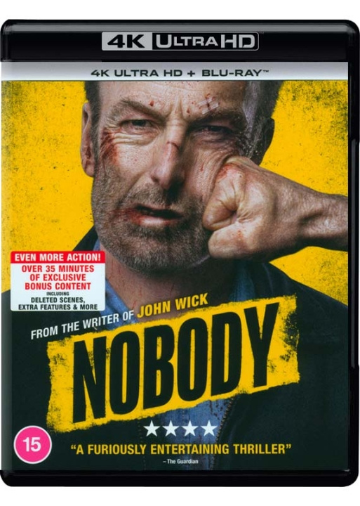 Nobody (4K UHD + Blu-Ray) in the group HOME ELECTRONICS / Audio & Picture / TV & Accessories / Movies / Blu-ray at TP E-commerce Nordic AB (D38109)