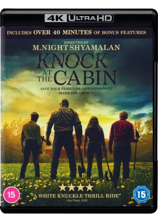 Knock at the Cabin (Special Edition) (4K UHD) in the group HOME ELECTRONICS / Audio & Picture / TV & Accessories / Movies / DVD at TP E-commerce Nordic AB (D38119)