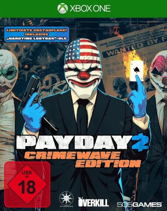 PayDay 2: Crimewave Edition (DE/Multi in Game) (XONE) in the group HOME ELECTRONICS / Game consoles & Accessories / Xbox One / Games at TP E-commerce Nordic AB (D38143)