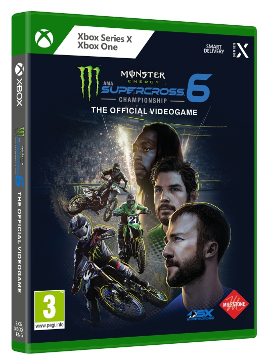 Monster Energy Supercross – The Official Videogame 6 (FR/Multi in Game) (XONE) in the group HOME ELECTRONICS / Game consoles & Accessories / Xbox One / Games at TP E-commerce Nordic AB (D38145)