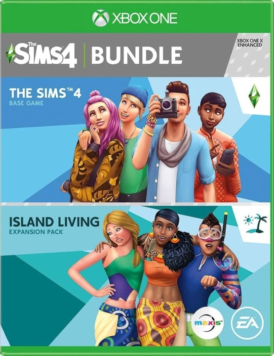 The Sims 4 and Island Living Bundle (Import) (XONE) in the group HOME ELECTRONICS / Game consoles & Accessories / Xbox One / Games at TP E-commerce Nordic AB (D38160)