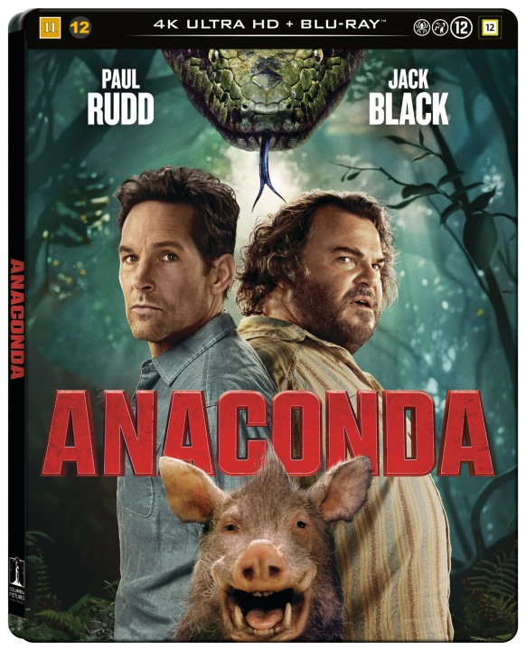Anaconda (2025) - Steelbook (4K UHD + BD) in the group HOME ELECTRONICS / Audio & Picture / TV & Accessories / Movies / Blu-ray at TP E-commerce Nordic AB (D38165)