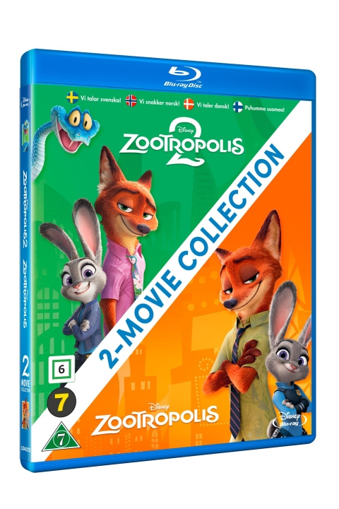 Zootropolis 2-Movie Collection (Blu-ray) in the group HOME ELECTRONICS / Audio & Picture / TV & Accessories / Movies / Blu-ray at TP E-commerce Nordic AB (D38172)