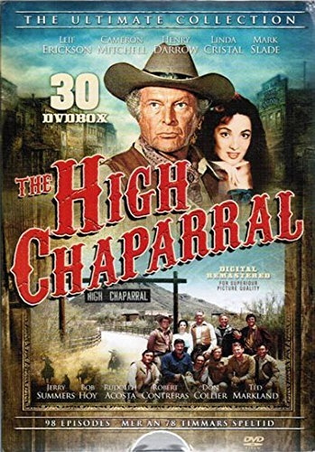 HIGH CHAPARRAL, COMPL. COLL. - 30 DVD Box set in the group HOME ELECTRONICS / Audio & Picture / TV & Accessories / Movies / DVD at TP E-commerce Nordic AB (D38179)