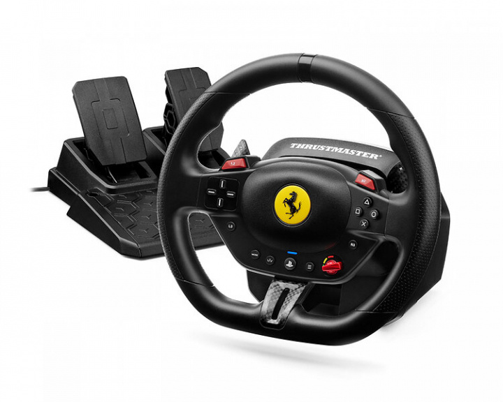 ThrustMaster T98 Ferrari 296 GTB Racing Wheel for PS5, PS4, PC in the group HOME ELECTRONICS / Game consoles & Accessories / Sony PlayStation 5 / Accessories at TP E-commerce Nordic AB (D38229)