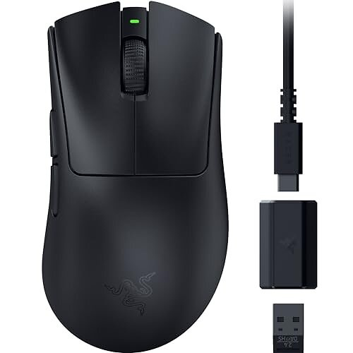 Razer Deathadder V3 Hyperspeed Gaming Mouse - Black in the group COMPUTERS & PERIPHERALS / GAMING / Mice at TP E-commerce Nordic AB (D38231)