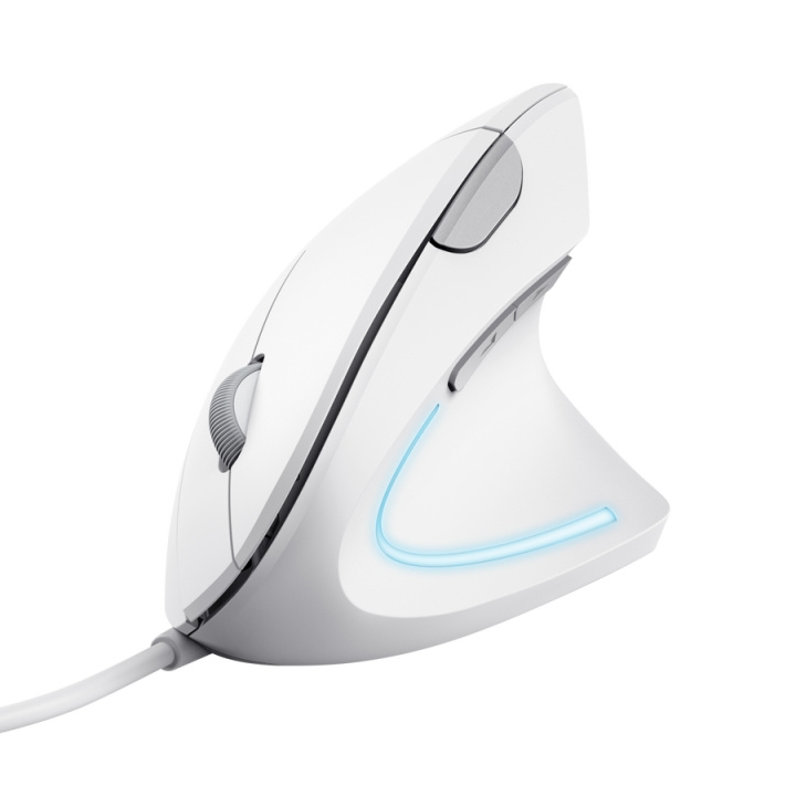 Trust VERTO ERGO MOUSE - WHITE in the group COMPUTERS & PERIPHERALS / GAMING / Mice at TP E-commerce Nordic AB (D38289)