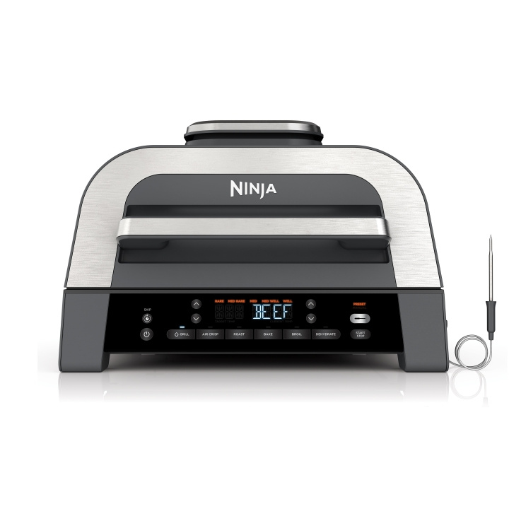 Ninja 6-in-1 MAX Grill & Air Fryer – DG551EU – Cyclonic Air & Smart Cook System in the group HOME, HOUSEHOLD & GARDEN / Household appliances / Airfryers & Fryers at TP E-commerce Nordic AB (D38299)